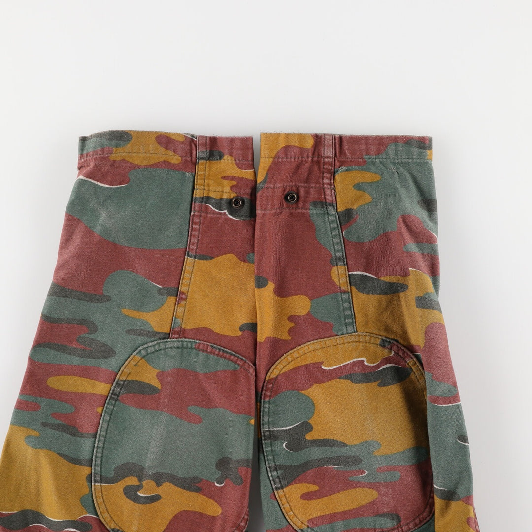 M-90 Belgian Army Genuine Camouflage Pattern Jigsaw Camo Military Field Jacket Men's Size L /eaa475372