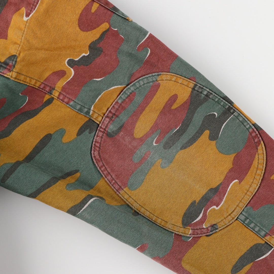 M-90 Belgian Army Genuine Camouflage Pattern Jigsaw Camo Military Field Jacket Men's Size L /eaa475372