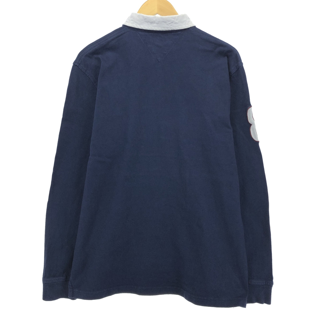 Tommy Hilfiger Classic Fit Long Sleeve Rugby Shirt Men's Size L / eaa475396
