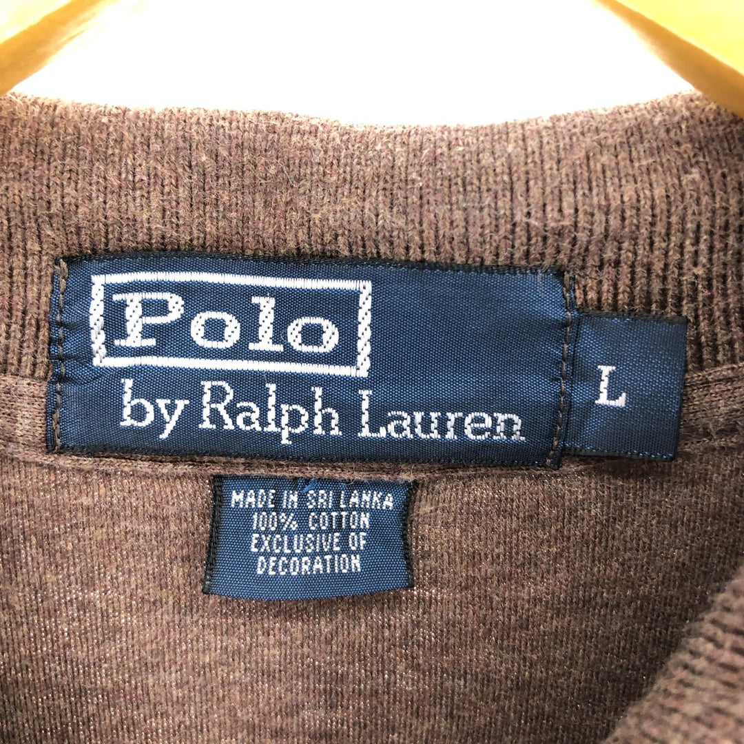 Ralph Lauren POLO by Ralph Lauren Long Sleeve Polo Shirt Men's Size L / eaa475398