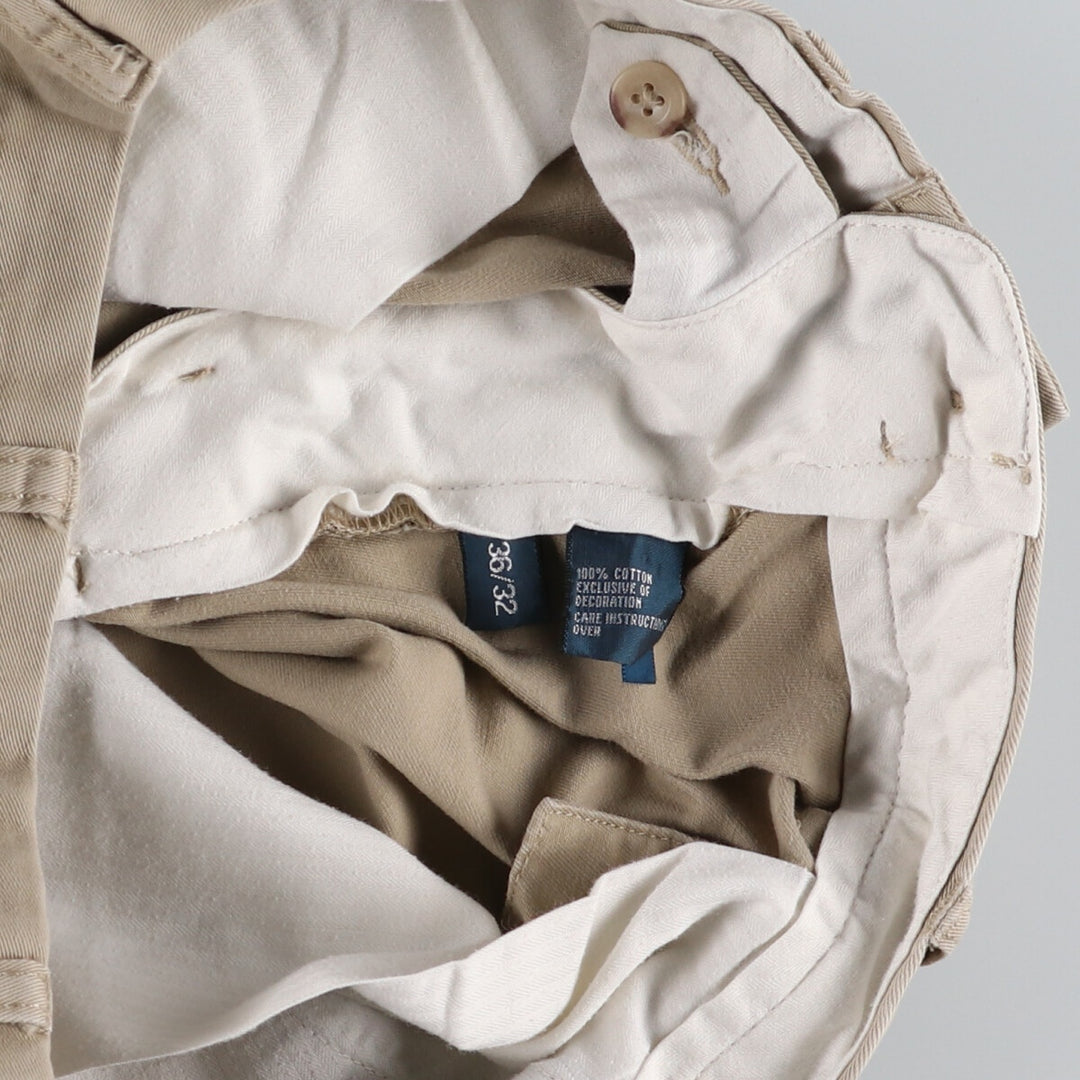 Ralph Lauren POLO by Ralph Lauren Chino Pants Men's W36 cotton Beige type Vintage Second Hand