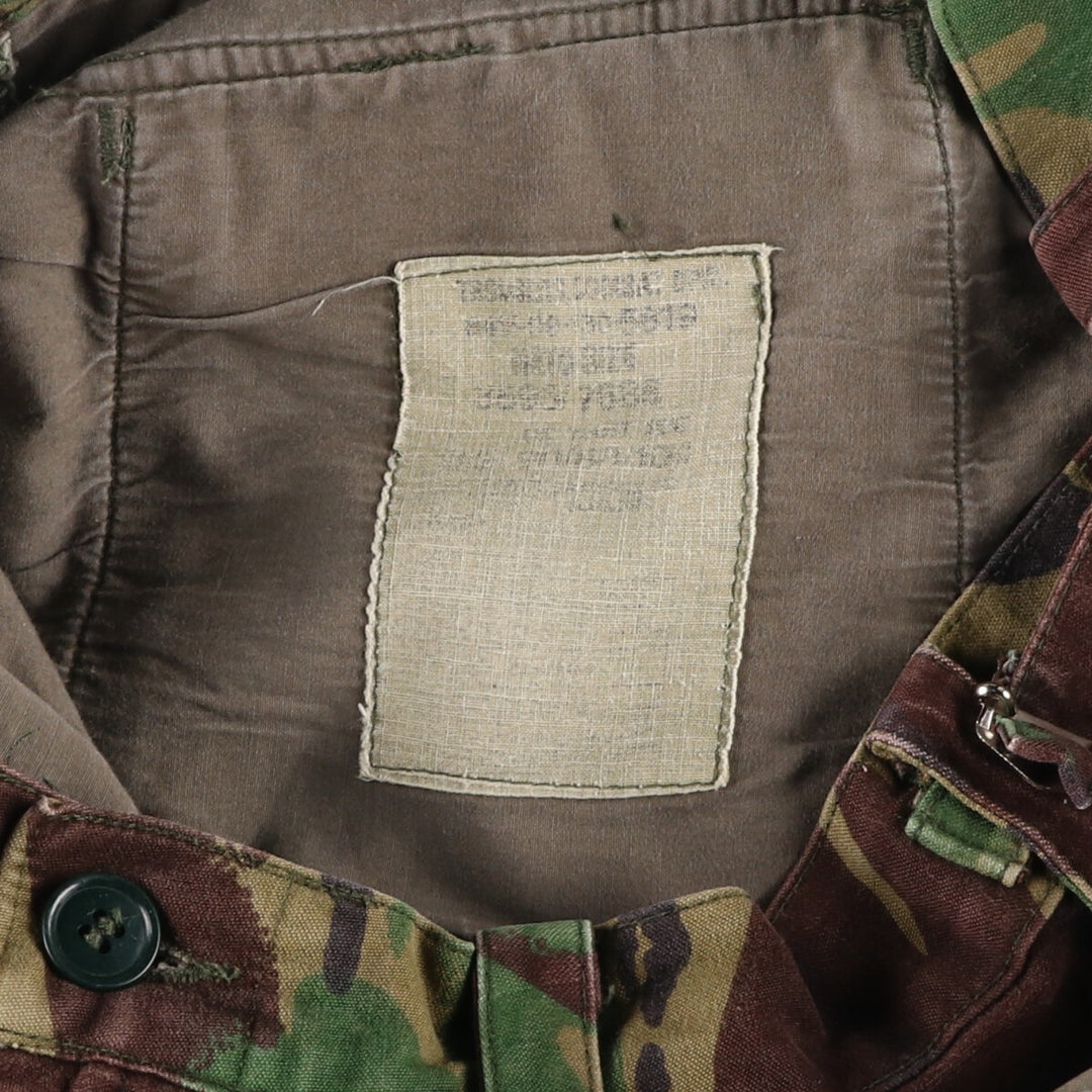 Camouflage DPM Camo Military Cargo Pants, Combat Pants, Men's, Size W32 unclear Khaki type Vintage Second Hand