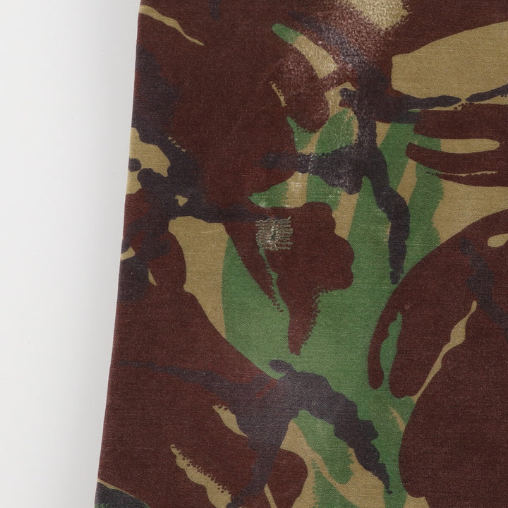 Camouflage DPM Camo Military Cargo Pants, Combat Pants, Men's, Size W32 unclear Khaki type Vintage Second Hand