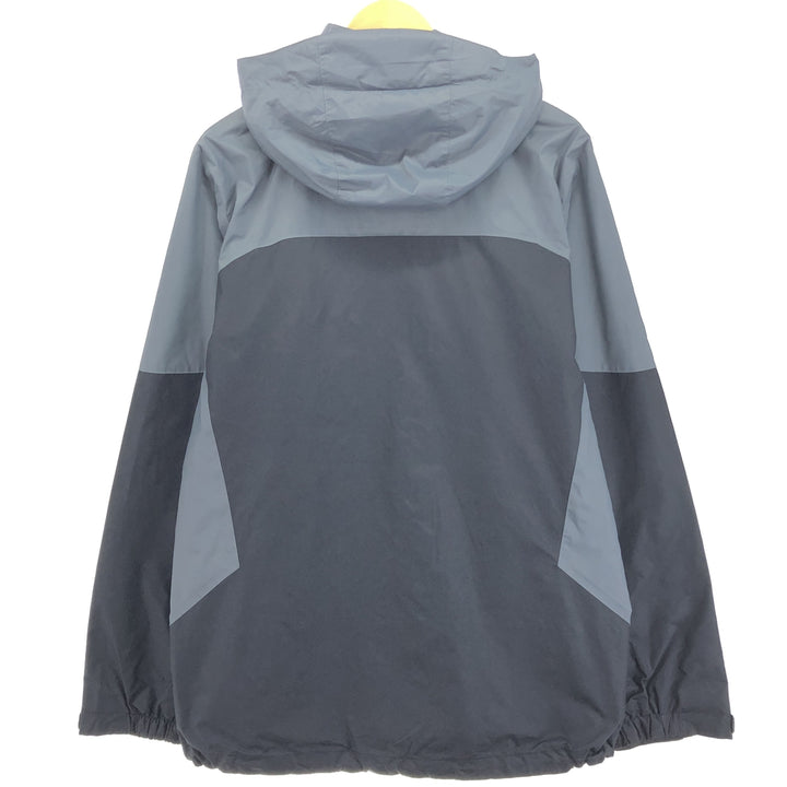 Columbia Mountain Parka Shell Jacket, Men's Size M Nylon black type Vintage Second Hand