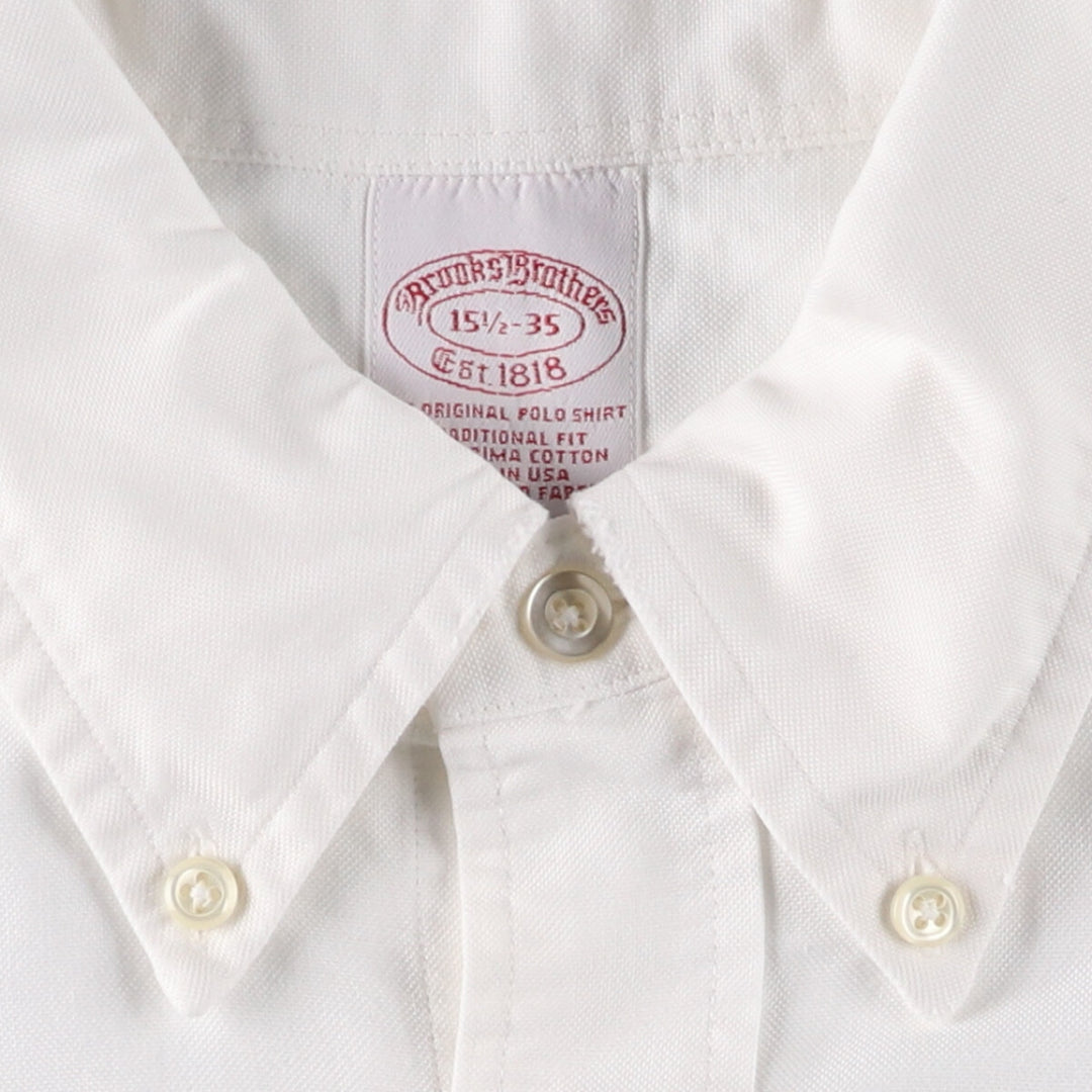 90'S Brooks Brothers Est.1818 long sleeve button down shirt made in USA, men's size M /eaa475477