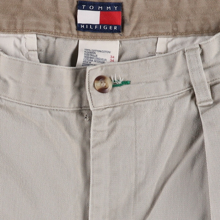 Tommy Hilfiger Two-pleat Chino Pants for Men, W34 equivalent / eaa475492