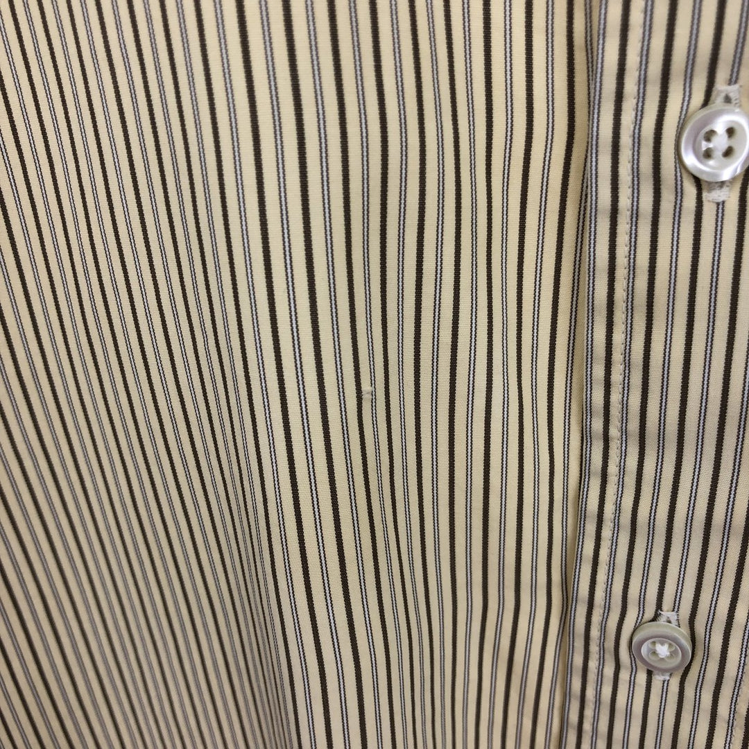 Brooks Brothers MAKERS Long Sleeve Striped Shirt Made in USA Men's XL /eaa475551