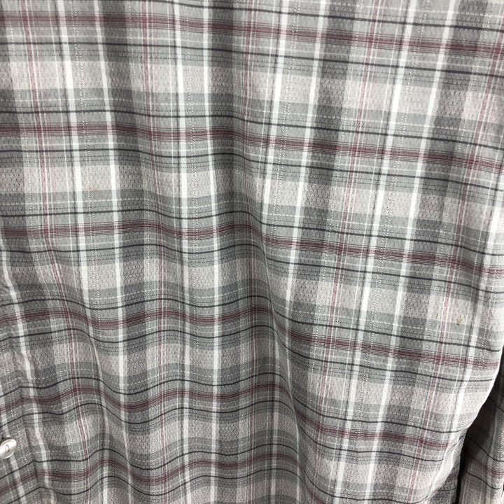 Calvin Klein Long Sleeve Cotton Check Shirt Men's XL /eaa475558