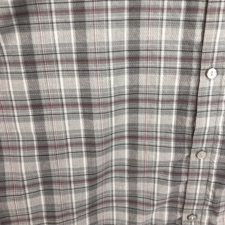 Calvin Klein Long Sleeve Cotton Check Shirt Men's XL /eaa475558