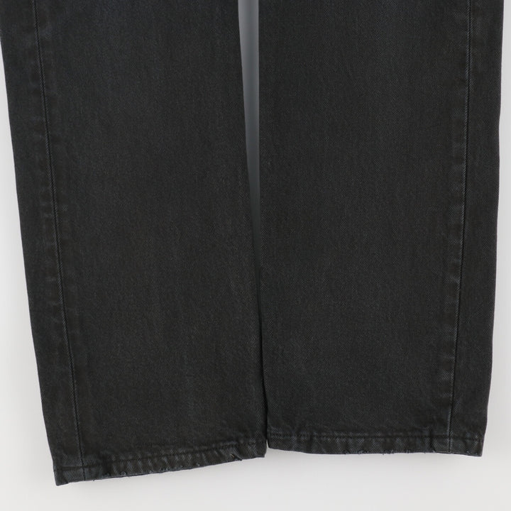 90'S Levi's 501 Black Denim Straight Denim Pants Made in England Men's W30 Vintage / eaa475623