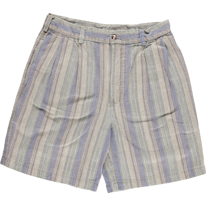 90s~ WOOLRICH Multi-stripe cotton shorts, short pants, men's size W32, vintage / eaa475632