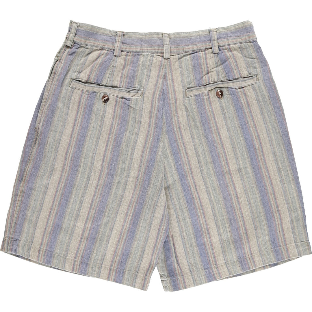 90s~ WOOLRICH Multi-stripe cotton shorts, short pants, men's size W32, vintage / eaa475632