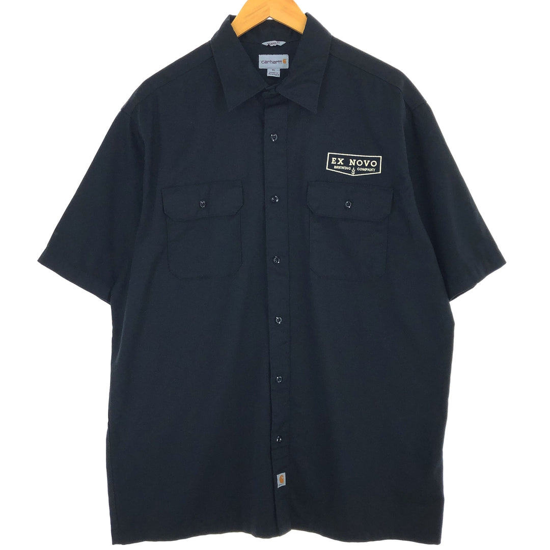 Carhartt Embroidered Short Sleeve Work Shirt Men's XL / eaa475668