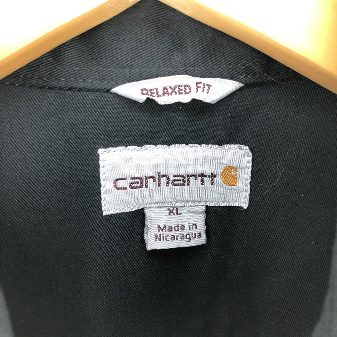 Carhartt Embroidered Short Sleeve Work Shirt Men's XL / eaa475668