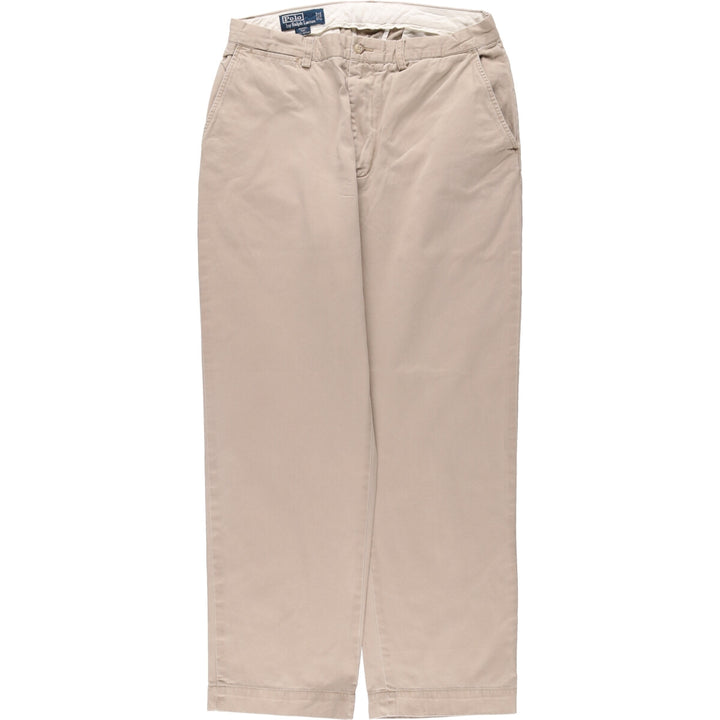 Ralph Lauren POLO by Ralph Lauren PROSPECT PANT Chino pants for men, equivalent to w34 cotton Beige type Vintage Second Hand