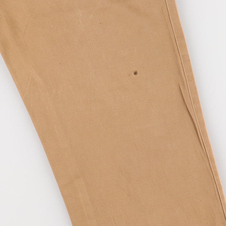 Ralph Lauren POLO by Ralph Lauren PROSPECT PANT Chino pants for men, equivalent to w35 cotton beige type brown Vintage Second Hand