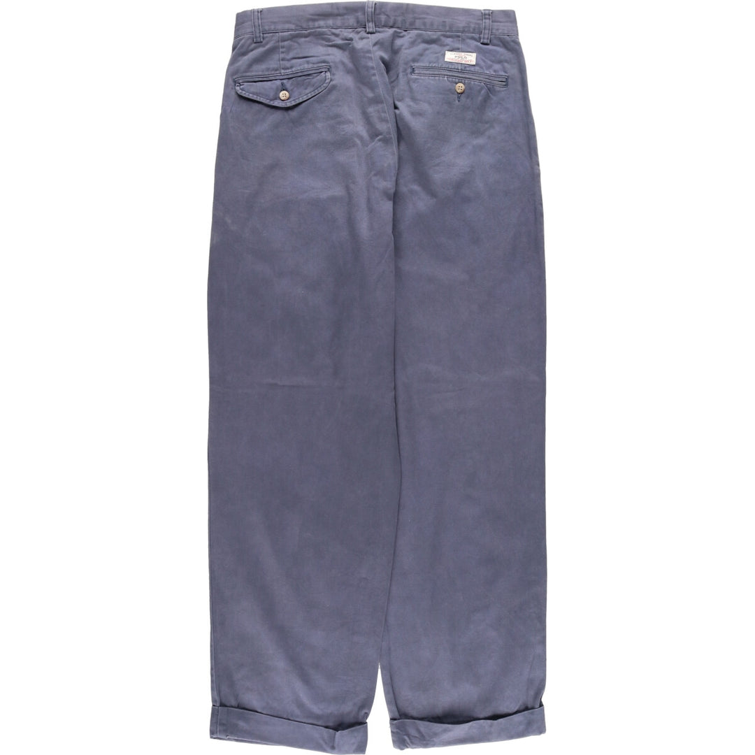 Ralph Lauren POLO by Ralph Lauren HAMMOND PANT, two-pleat chino pants, men's, W32 equivalent / eaa475681