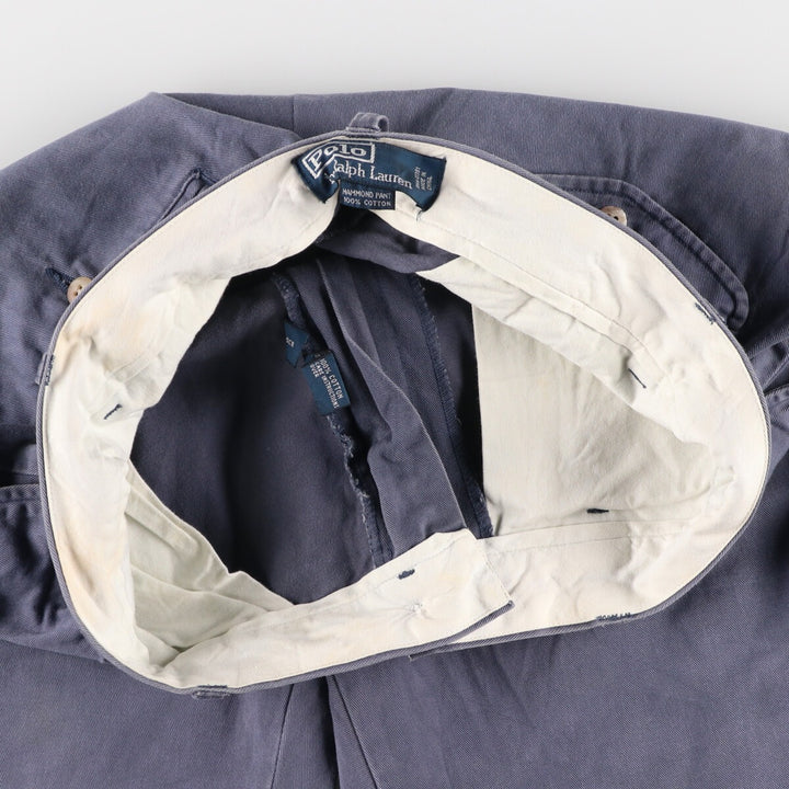 Ralph Lauren POLO by Ralph Lauren HAMMOND PANT, two-pleat chino pants, men's, W32 equivalent / eaa475681