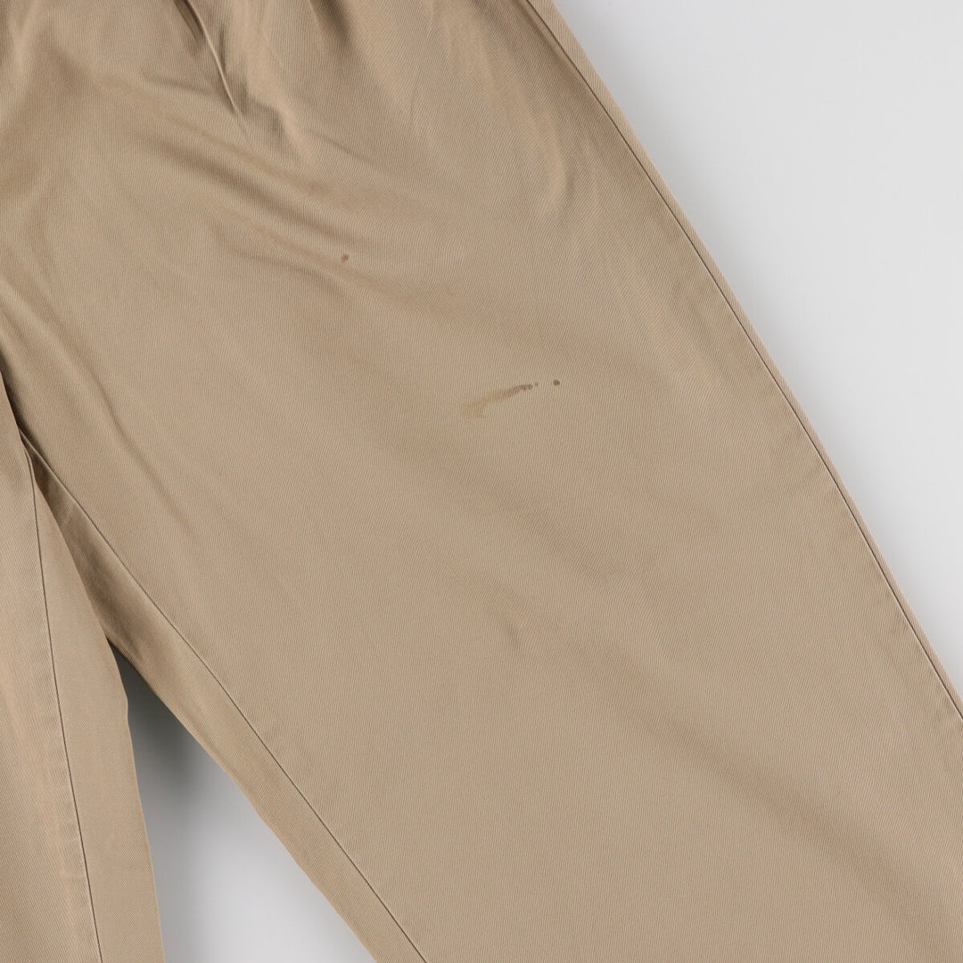 Ralph Lauren POLO by Ralph Lauren HAMMOND PANT, two-pleat chino pants, men's size W34 / eaa475684