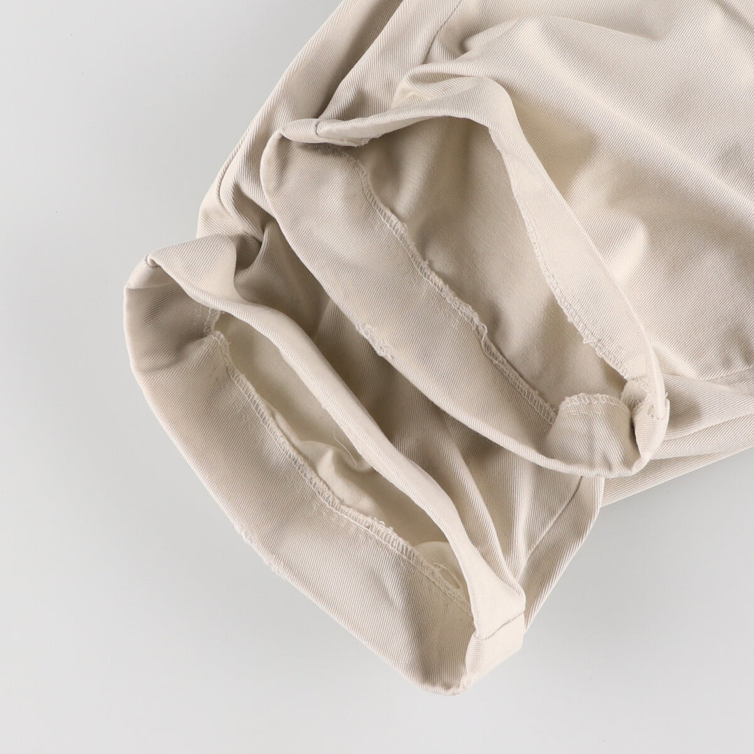 Ralph Lauren POLO by Ralph Lauren HAMMOND PANT, two-pleat chino pants, men's, W33 equivalent cotton Beige type Vintage Second Hand