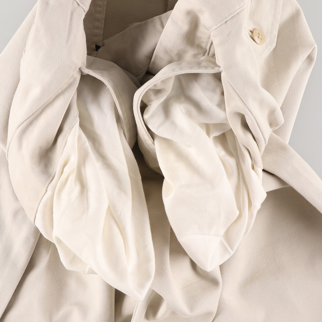 Ralph Lauren POLO by Ralph Lauren HAMMOND PANT, two-pleat chino pants, men's, W33 equivalent cotton Beige type Vintage Second Hand