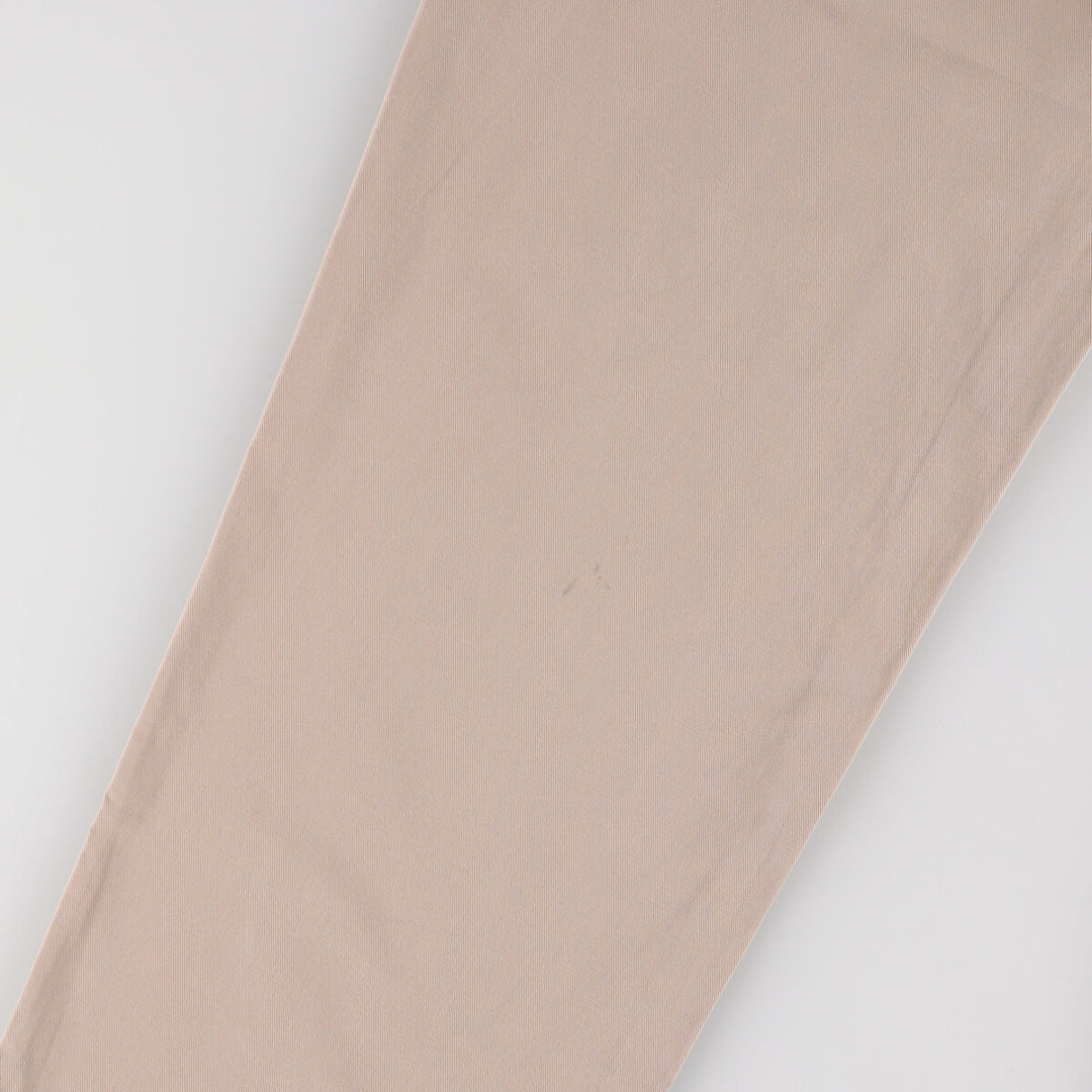 Ralph Lauren POLO by Ralph Lauren ANDREW PANT Two-pleat chino pants for men, equivalent to W34 cotton Beige type Vintage Second Hand