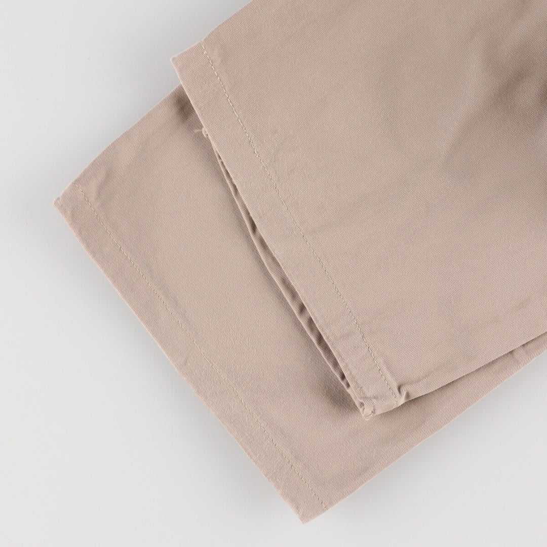 Ralph Lauren POLO by Ralph Lauren ANDREW PANT Two-pleat chino pants for men, equivalent to W34 cotton Beige type Vintage Second Hand
