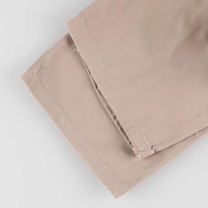 Ralph Lauren POLO by Ralph Lauren ANDREW PANT Two-pleat chino pants for men, equivalent to W34 cotton Beige type Vintage Second Hand