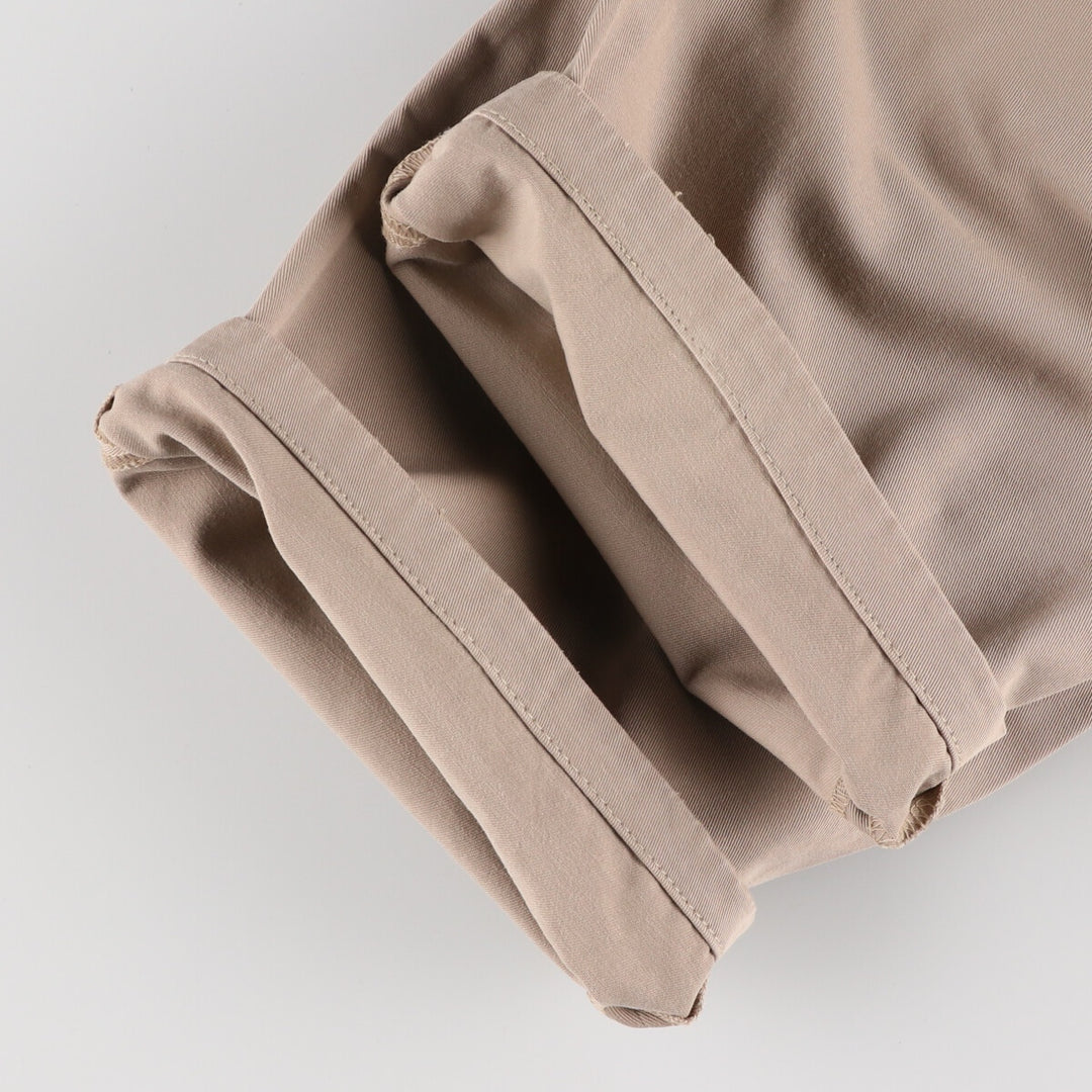 Ralph Lauren POLO by Ralph Lauren ANDREW PANT Two-pleat chino pants for men, equivalent to W34 cotton Beige type Vintage Second Hand