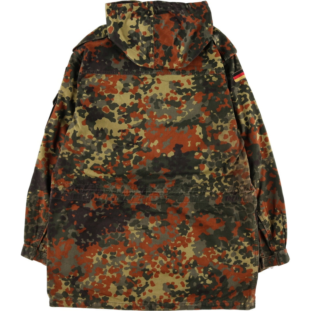 Genuine German military camouflage pattern Flecktor camo military field jacket, men's XL equivalent /eaa475718