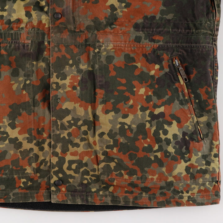 Genuine German military camouflage pattern Flecktor camo military field jacket, men's XL equivalent /eaa475718