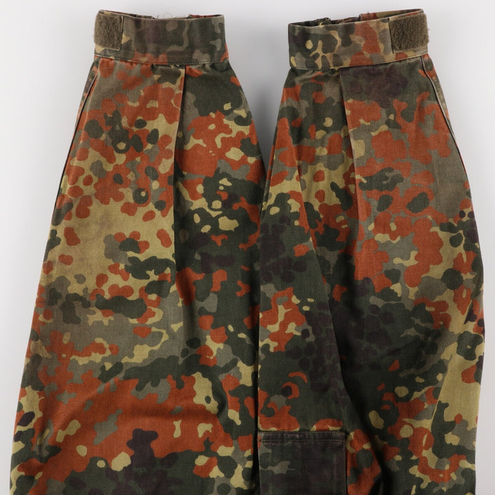 Genuine German military camouflage pattern Flecktor camo military field jacket, men's XL equivalent /eaa475718