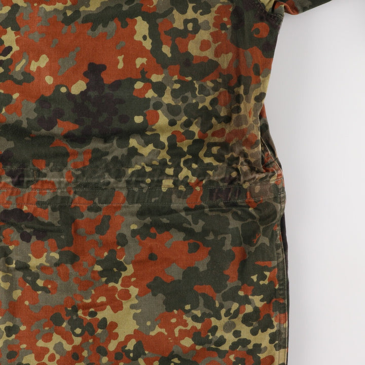 Genuine German military camouflage pattern Flecktor camo military field jacket, men's XL equivalent /eaa475718