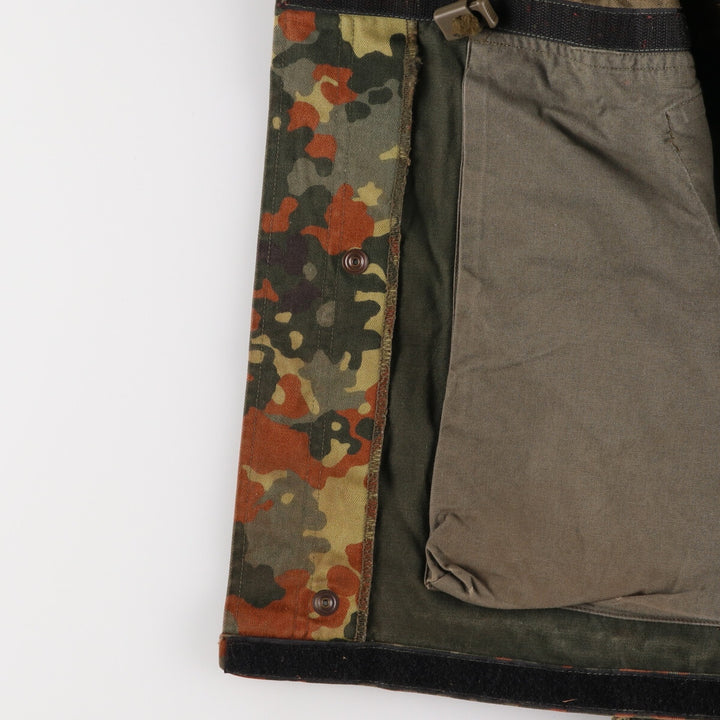 Genuine German military camouflage pattern Flecktor camo military field jacket, men's XL equivalent /eaa475718