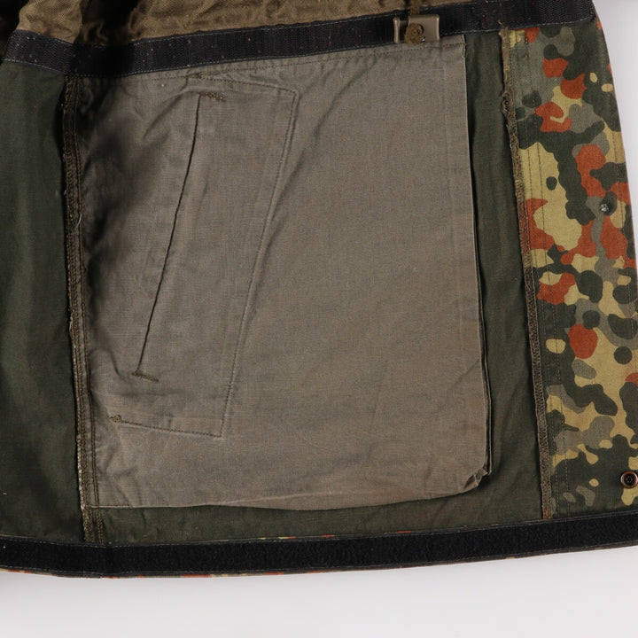 Genuine German military camouflage pattern Flecktor camo military field jacket, men's XL equivalent /eaa475718