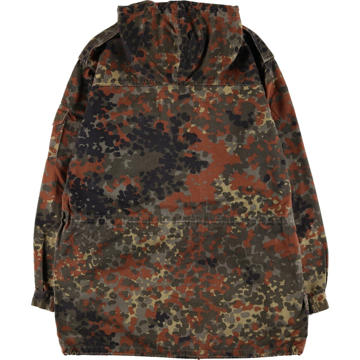 Genuine German military camouflage Pattern Fleckter Camo military field jacket size 8 equivalent to men's XL / eaa475719