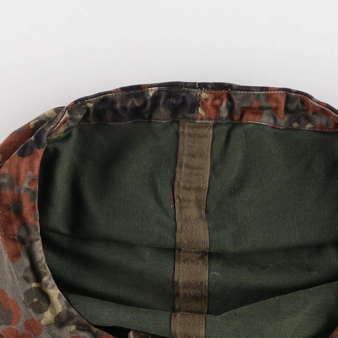 Genuine German military camouflage Pattern Fleckter Camo military field jacket size 8 equivalent to men's XL / eaa475719