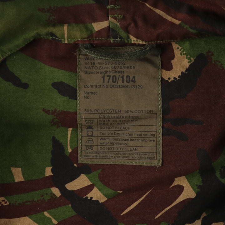 Genuine British Army Camouflage Pattern DPM Camo Military Combat Jacket 170/104 Men's XL equivalent /eaa475721