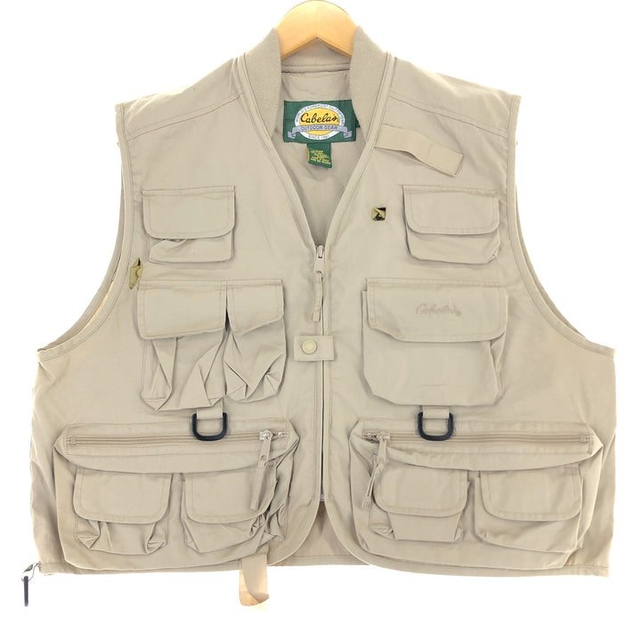 90s~00'S Cabelas Fishing Vest Men's M Size Vintage /eaa475736