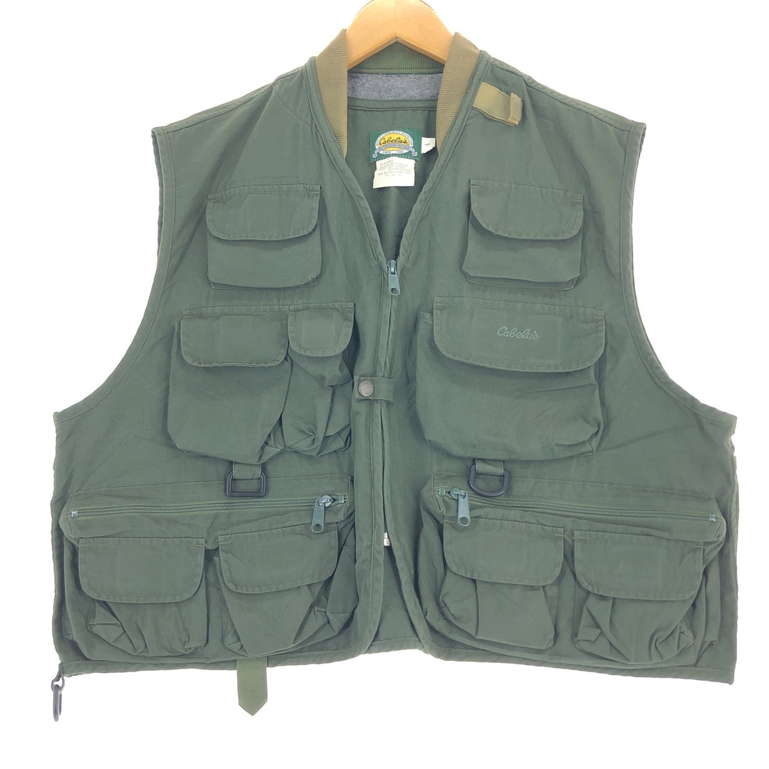 90'S Cabelas Fishing Vest Men's Size L / eaa475737