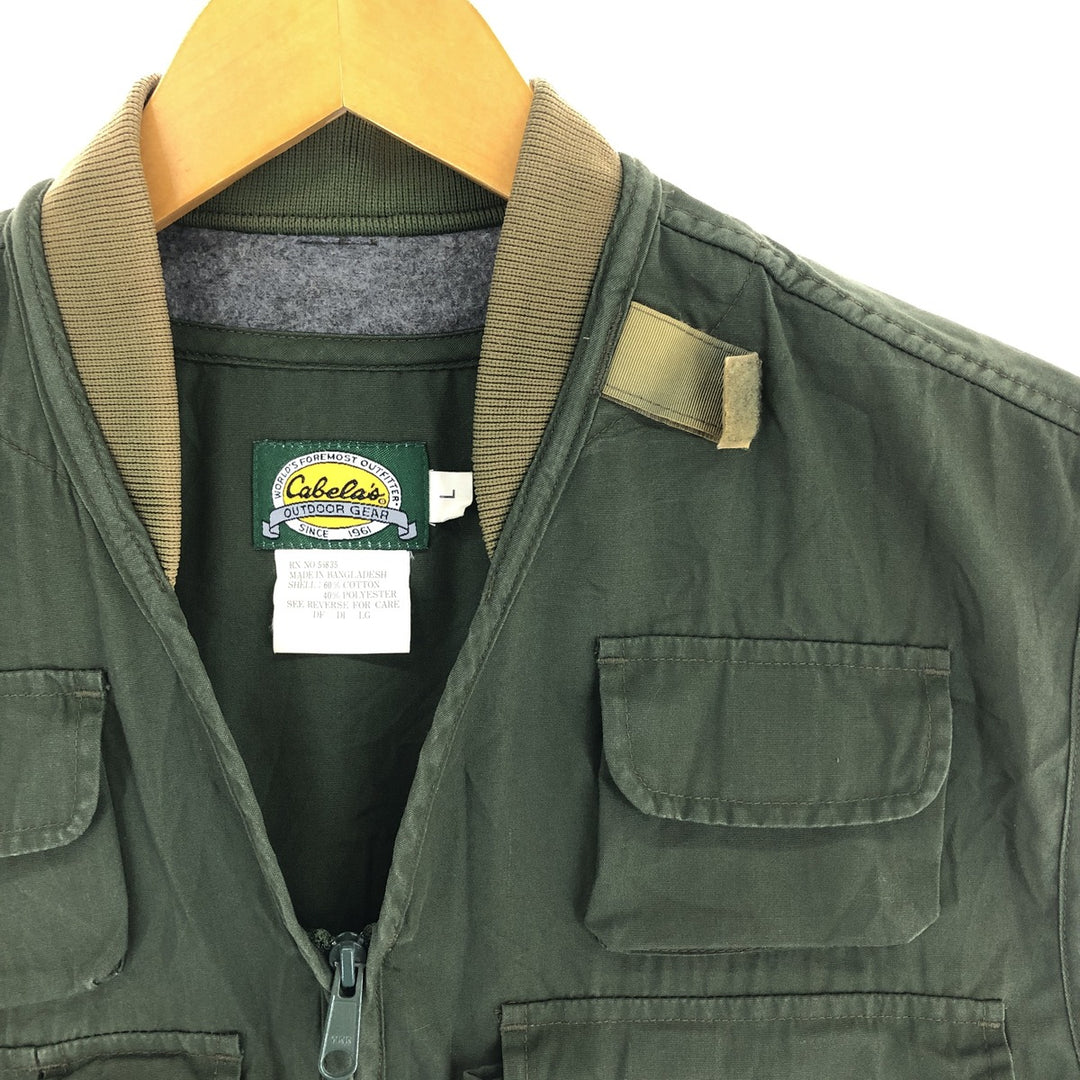 90'S Cabelas Fishing Vest Men's Size L / eaa475737