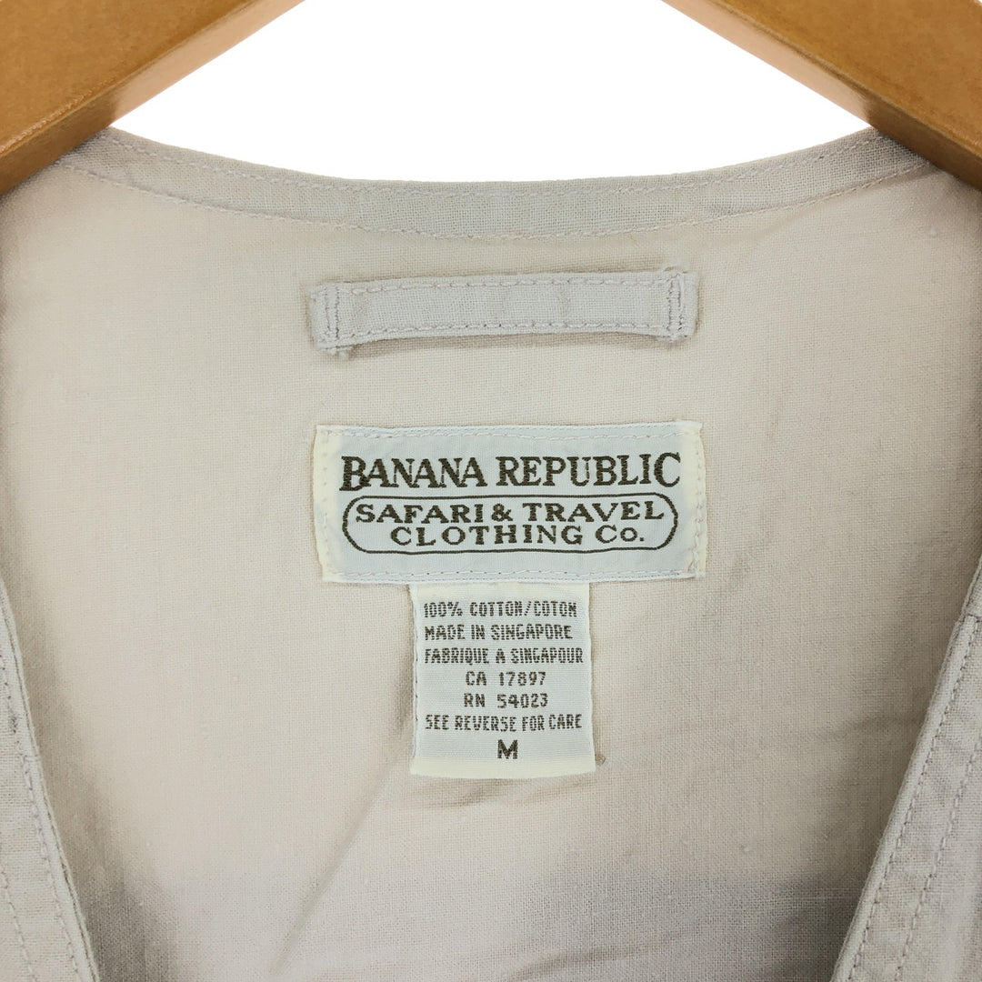 80'S Banana Republic Safari Vest Men's M Size Vintage /eaa475739