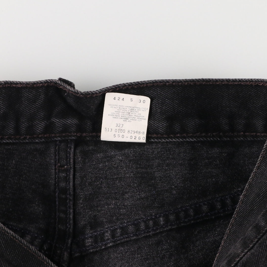 00'S Levi's 550 Relaxed Fit Black Denim Tapered Denim Pants Made in USA Men's W31 equivalent /eaa475759