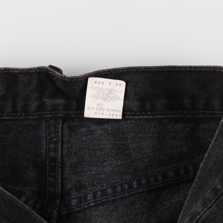 00'S Levi's 550 Relaxed Fit Black Denim Tapered Denim Pants Made in USA Men's W31 equivalent /eaa475759