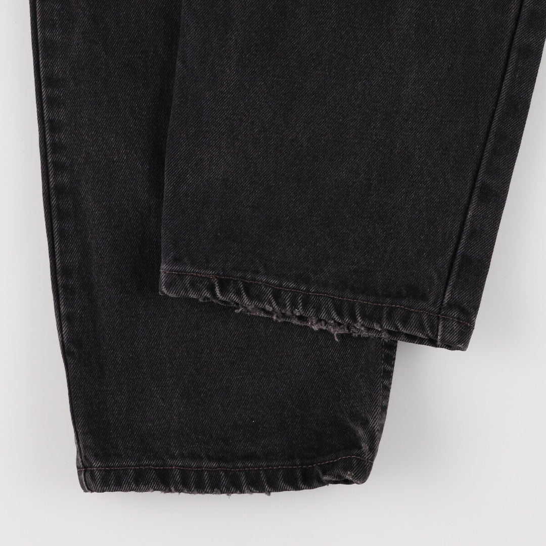 00'S Levi's 550 Relaxed Fit Black Denim Tapered Denim Pants Made in USA Men's W31 equivalent /eaa475759