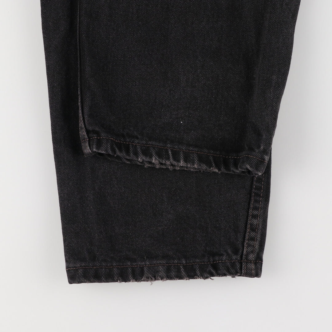 00'S Levi's 550 Relaxed Fit Black Denim Tapered Denim Pants Made in USA Men's W31 equivalent /eaa475759