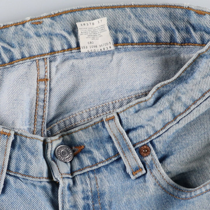 90'S Levi's 550 Relaxed Fit Tapered Denim Pants Made in USA Men's W30 Vintage /eaa475776