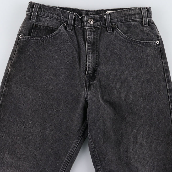 90'S Levi's 550 Relaxed Fit Tapered Leg Black Denim Tapered Denim Pants Men's W32 equivalent / eaa475791