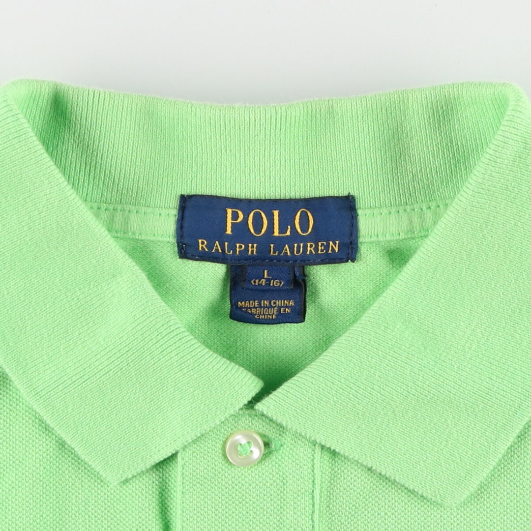 Ralph Lauren POLO RALPH LAUREN Short Sleeve Polo Shirt Women's Size L /eaa475826