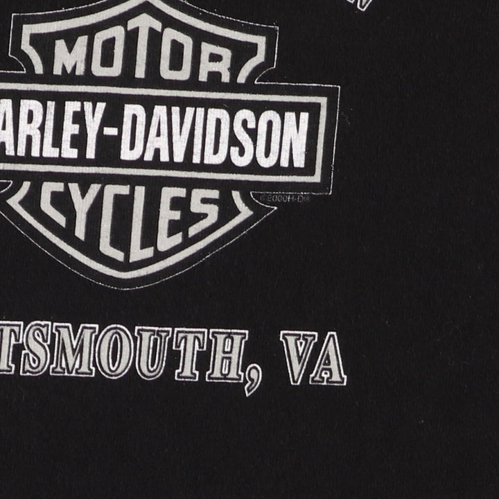 00'S Harley-Davidson Motorcycle Bike T-shirt Women's XL size /eaa475832